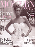 Modern Salon Magazing Featuring Sun Sauce Beauty & Skin Care Products